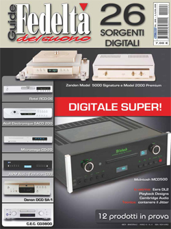 Xindak su le Guide di Fedeltà del Suono - Sorgenti Digitali